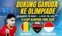 Siaran Live Timnas U23 Indonesia vs Guinea Olimpiade 2024
