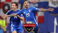 Mattia Zaccagni Mencetak Gol Ke Gawang Krosia Di Euro 2024