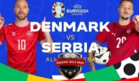 Prediksi Pertandingan Denmark vs Serbia di Euro 2024